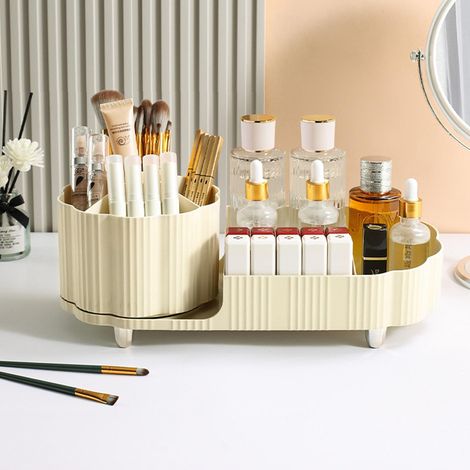 Make-up-Organizer, 360° drehbar, Kosmetik-Aufbewahrung für Schubladen und Badezimmer (1/5)