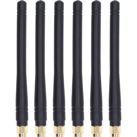 5Pcs Antenne Omnidirectionnelle GSM Haute Gain Imperméable Bâton Adhésif Droit SMA Mâle (1/5)