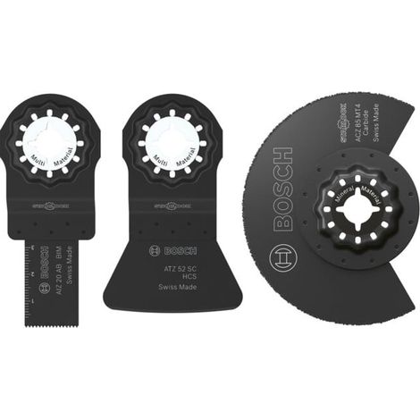 Bosch Set de lames pour carrelage pour outils multifonctions oscillants, 3 pièces (1/5)