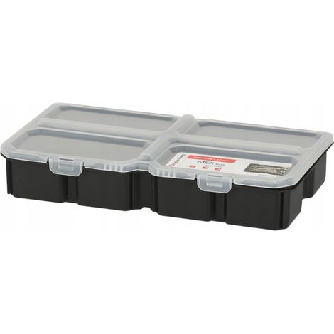 organizador de herramientas kistenberg mxs box kmxb3015 robusto transparente (1/3)