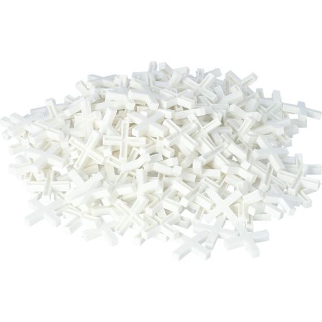 Fliesenabstandhalter Fliesenkreuze 5 mm 200 Stück-Beutel (1/3)