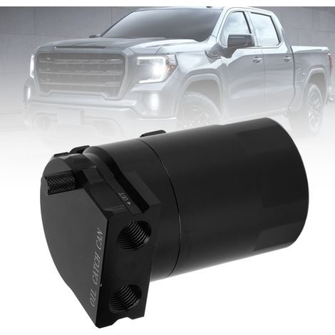 Kit de récupération d'huile en aluminium pour Chevy Silverado/GMC Sierra 1500 5.3L/6.2L 2019-2022 Noir (1/5)