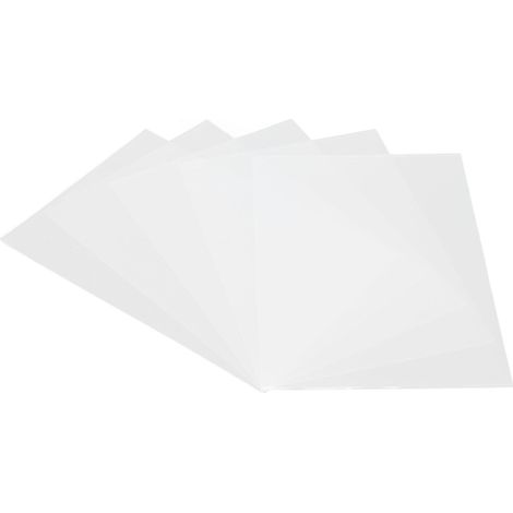 Stück FEP-Trennfolie, 95 % Lichtdurchlässigkeit, hitzebeständig, glänzend, für ELEGOO Mars und Photon, Abmessungen 0,1 x 140 x 200 mm
