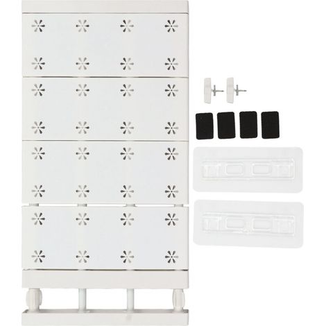 Ausziehbare Kleiderschrank-Trennwand, 48–80 cm, platzsparend, modulare Aufbewahrungsorganisation (1/5)