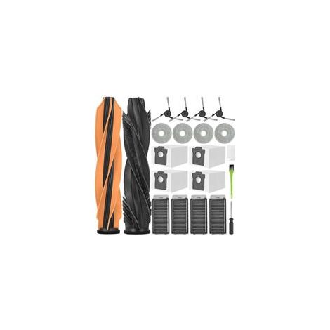 Union – Accessoires pour aspirateur Dreame X50 Ultra – Lot de 2 brosses principales, 4 sacs, 4 filtres, 4 chiffons – Compatible L40s Pro Ultra (1/5)