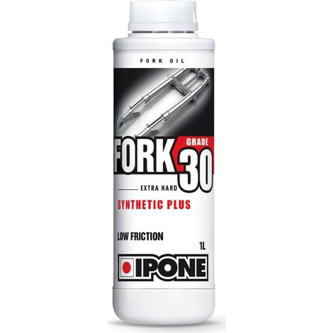 Olio sintetico Ipone 30W 1L per sospensioni di forcelle di motociclette