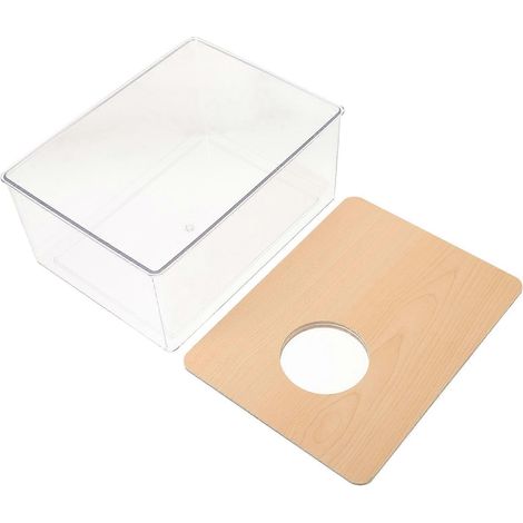 Bac de bain pour hamster, bain de sable durable et pratique pour petits animaux. (1/5)