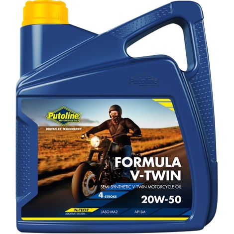 Aceite para motores V-Twin Putoline 20W50 4L - NUEVO 8 de mayo de 2025