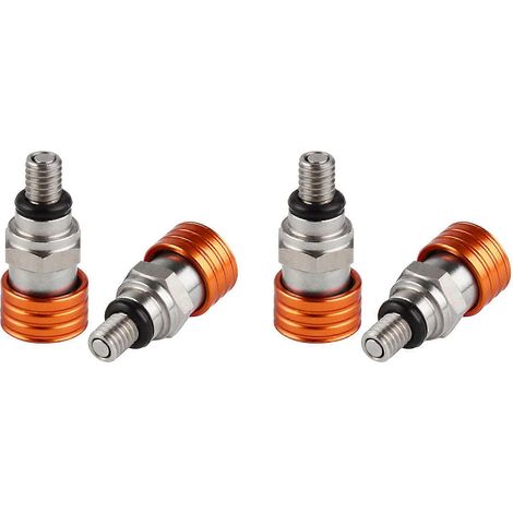 vis de purge d'air M4 x 7 mm pour fourche KTM 85, 125, 144, 200, 250, 300, 350, 450 SX, EXC, XC, XCW (orange) (1/5)