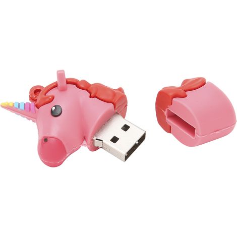 Clé USB 64GB en Forme de Personnage Rose - Idée Cadeau pour Étudiants et Professionnels (1/5)