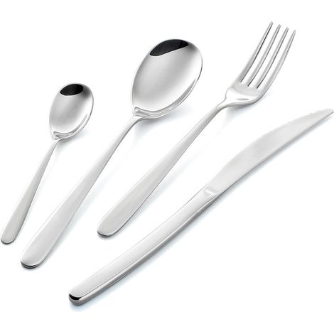 Servizio Set di Posate 24 pezzi in Acciaio Inox Eme Griffe