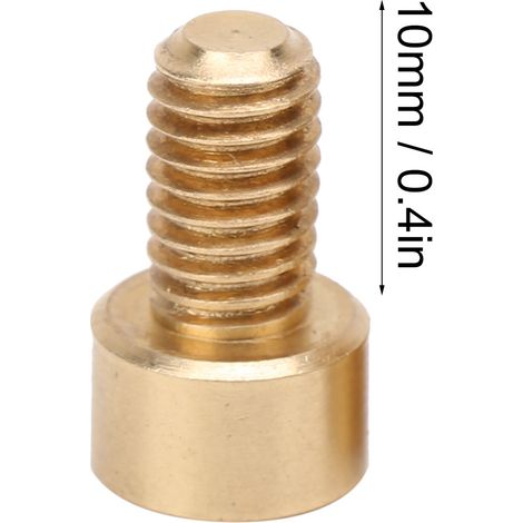 Vis à tête cylindrique creuse en cuivre pur M6, M610 mm (1/5)