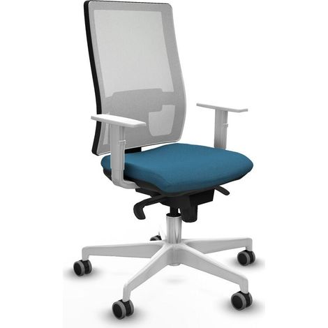 Piqueras y Crespo Hornas chaise bureau vert pétrole (1/3)