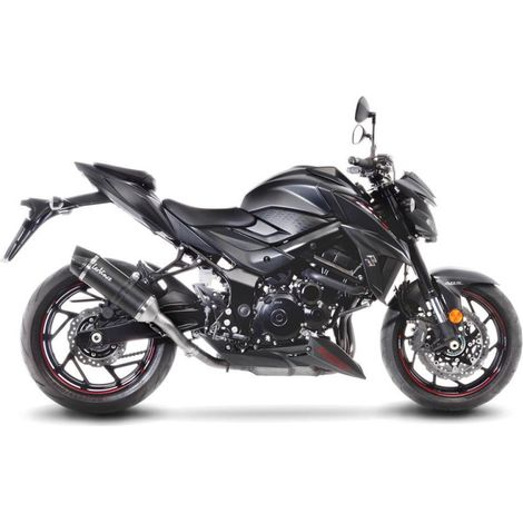 Silencieux LV ONE EVO Fibre de Carbone GSX-S 750/Z ABS - Homologué (1/3)