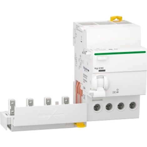 Acti9, Vigi iC60, bloc différentiel 4P 25A 30mA type A Si 230-240/400-415V - A9Q31425