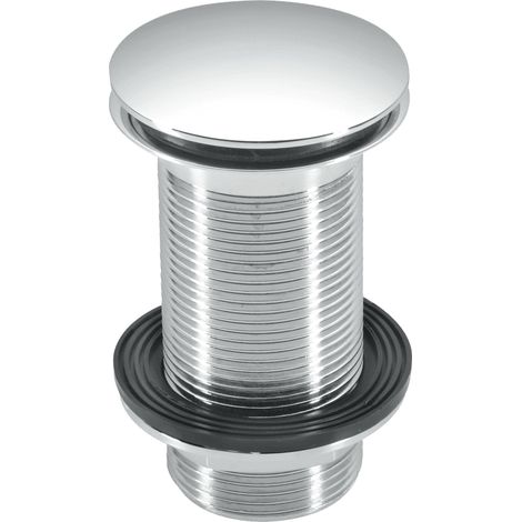 McAlpine CWU60-CB Chrome Plated Brass Clicker Basin Waste (1/4)
