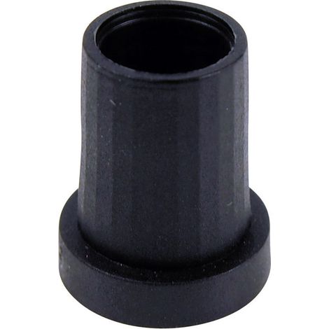 Cliff CL17094 CL17094 Drehknopf Schwarz (Ø x H) 14 mm x 18 mm 1 St.