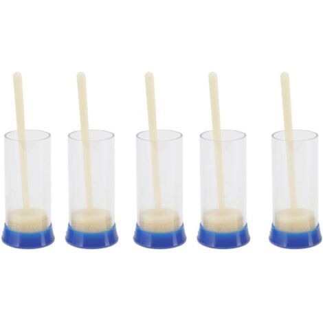 Lot de 5 cages de marquage pour reines abeilles, souples, sûres et légères. Idéales pour marquer les pots de fleurs au jardin. - AquaForge (1/5)