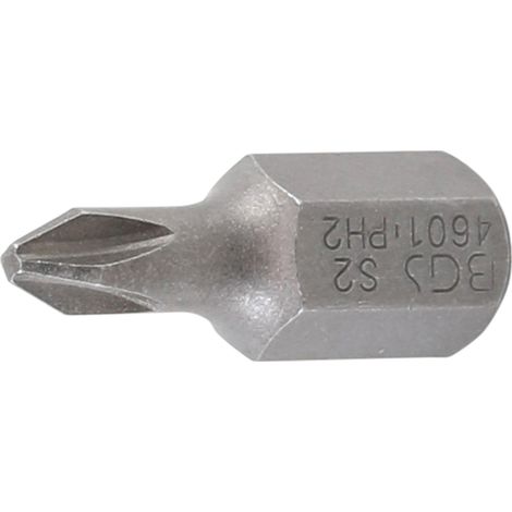 BGS Bit  Attacco Esagonale  Esterno 10mm  (3/8") Croce  PH2 -  4601