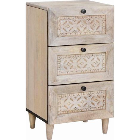 Vitrina con cajón 33.5 x 40 x 75 cm vidaXL