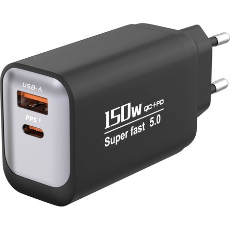 Nouveau chargeur multiprotocole 150 W pour les voyages, les petits appareils électroménagers, la charge rapide, chargeur mult(L06) (1/5)