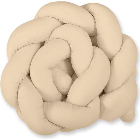 Tour de lit tressé - beige