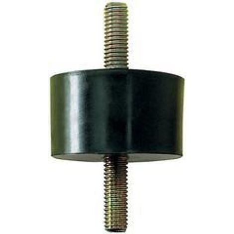 Gummi-Metall-Puffer zylindrisch Typ A D75xH55mm M12x37 NR57 (1/2)