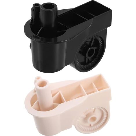 Connecteur de Direction Ventilateur - Lot de 2 - Plastique Robuste - Raccord Coudé Moteur - Pour Ventilateur Pied et Bureau - 9,5 x 6,5 x 2 cm (1/5)