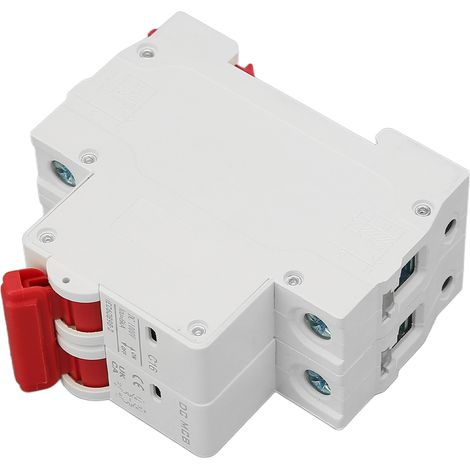 Miniatur-Gleichstrom-Leistungsschalter 2P 16A 1000V, 6000A Abschaltvermögen, Überlastschutz, kompakter Leistungsschalter für elektrische Anlagen (1/5)