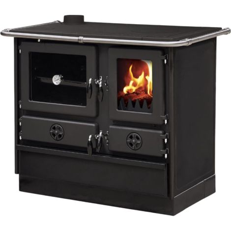 Cuisinière à bois MAGNUM MBS en fonte – Sortie des fumées côté gauche - (1/5)