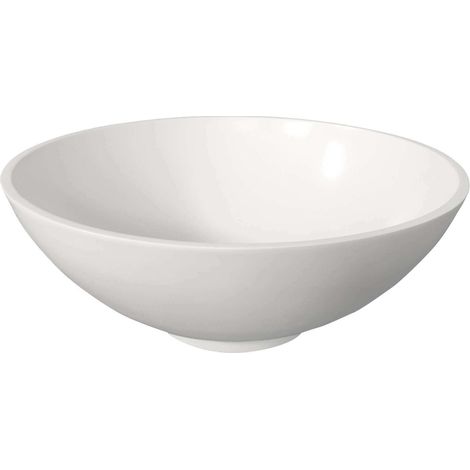 Vasque à poser ronde 38 cm en Solid surface - Coppa (1/4)