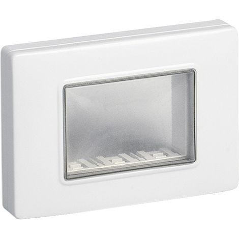 VIMAR 14943.01 - Calotta IP55 3M +viti Bianco (Aikon - Arkè - Plana)