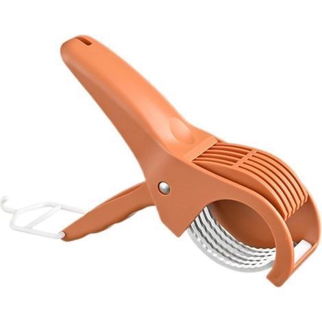 Strawberry Chopper, Lettuce Shredder - Portable Manual Fruit Slicer, Vegetable Peeler, Kitchen Tools, Creative Strawberry Lettuce Salad Chopper (1/4)