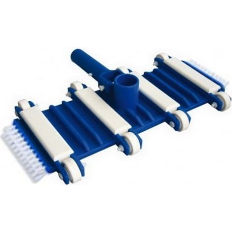 Aspirador manual de 8 ruedas + cepillos laterales - BFLEX - Nmp -