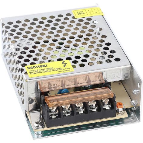 Schaltnetzteil-Treiberadapter DC12V Aluminiumlegierung LED-Bildschirm-Lichtleiste 3D-Drucker (S6012(L) (12V))