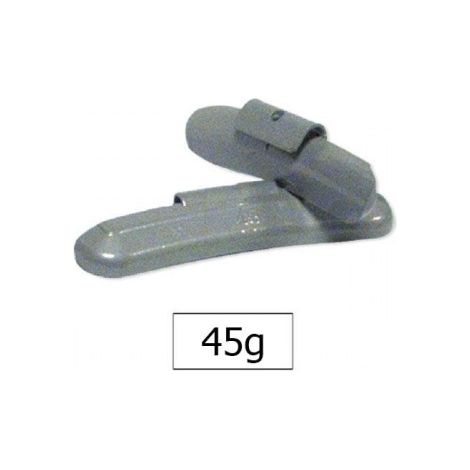 Contrapesa zinc grapa 45GR. especial grapa universal JBM