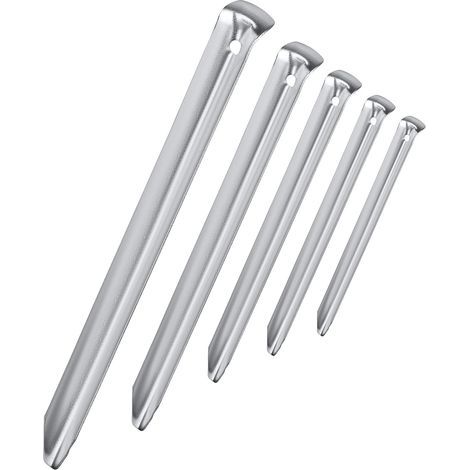 Tent Stakes with V-Profile Ground Anchors, Ground Fixing Stakes, Iron Ground Anchors for Fixing & Attaching in the Ground (1/5)