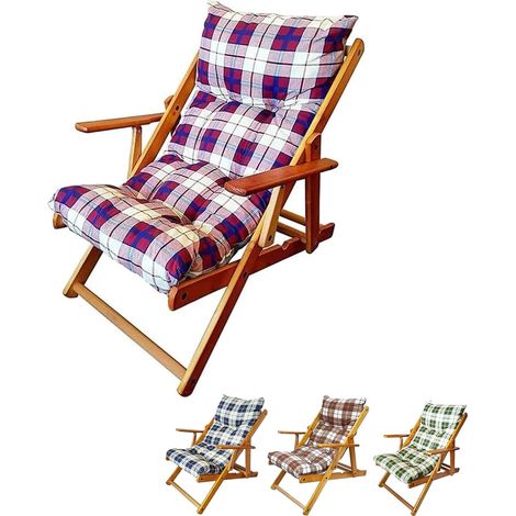 Poltrona Harmony con schienale reclinabile in 3 posizioni, struttura in legno di abete con braccioli - Misura 69x92x98 cm - Colore Bordeaux Scozzese (1/5)