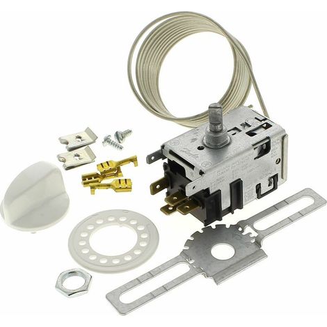 Thermostat n°3 077b7003 pour Refrigerateur Siemens, Refrigerateur Rosieres, Refrigerateur Faure, Refrigerateur Electrolux, Refri