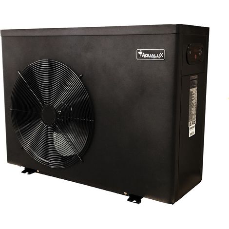 Aqualux – Pompe à chaleur piscine Inverter 6,5 kW – C.O.P jusqu'à 10 – Fonctionnement à 0°C – Silencieuse < 32dB – Pour bassins 30-40 m³