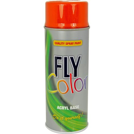 Vernice spray acrilica FLY color RAL 2002 rosso mattone lucido 400 ml
