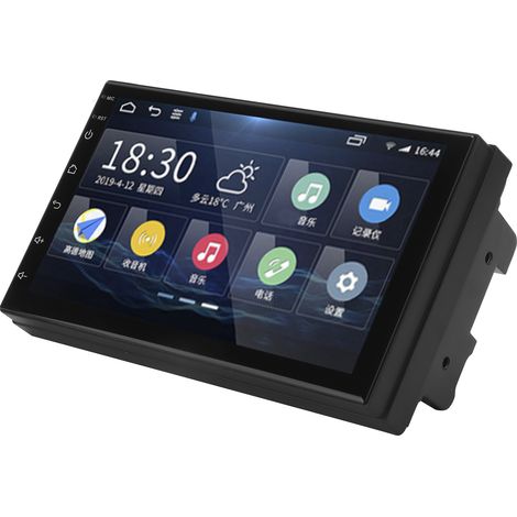 GPS de voiture 7 pouces pour Android 1+16 Go avec commande vocale intelligente, radio FM et lecteur multimédia (1/5)