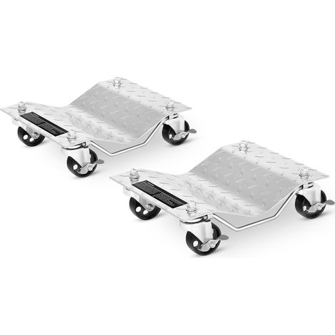 Carro con ruedas para mover coches - JUEGO DE 2 (1/4)