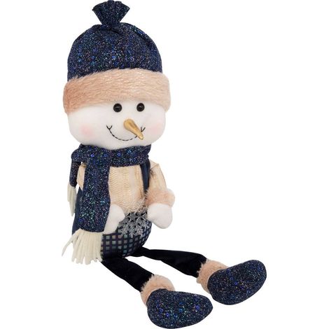 MUÑECO DE NIEVE SENTADO DE 50 CM - Feeric lights & christmas