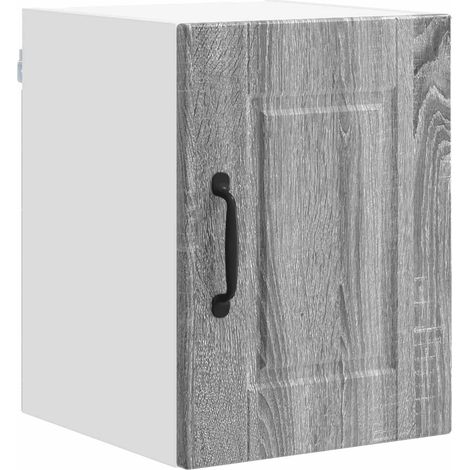 vidaXL Meuble mural PORTO Gris Sonoma 30 x 31 x 40 cm