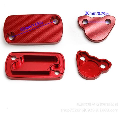 Couvercle de cylindre de frein CNC adapté aux motos tout-terrain CRF/125/250/450/R/X CR/125R/250R (1/5)