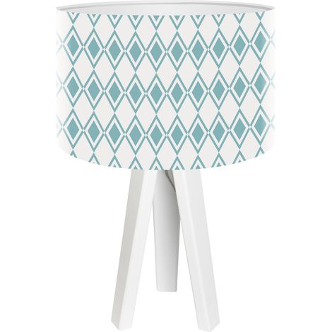 Lampe de chevet stamps foto-204 - Blanc (1/3)