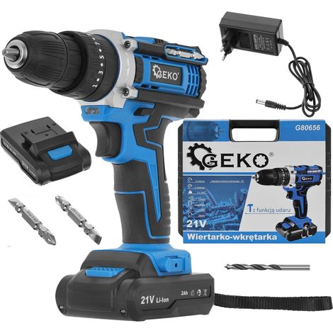 Geko Trapano Performante 21V con 2 Batterie 2Ah