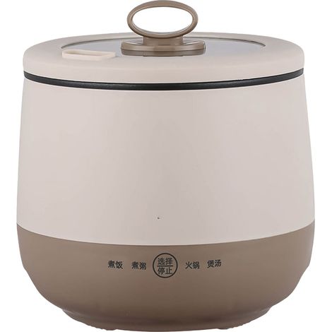 Cuiseur à riz électrique multifonction antiadhésif intelligent mini pour étudiant dortoir prise américaine 110V (1/5)