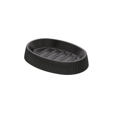 PORTA SAPONE LONDON Misura: Nero 12,5 x 9 x H2,4 cm